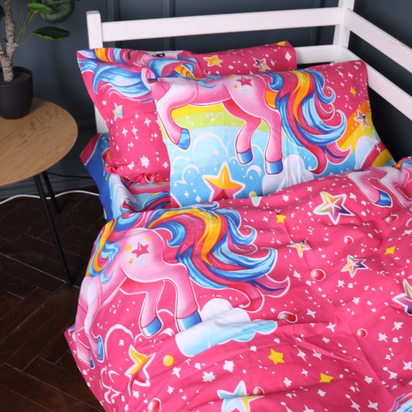 Фото - Комплект постельного белья MirSon Бязь Kids Time 17-0819 Ponivibe 220х240 (2200011551005)